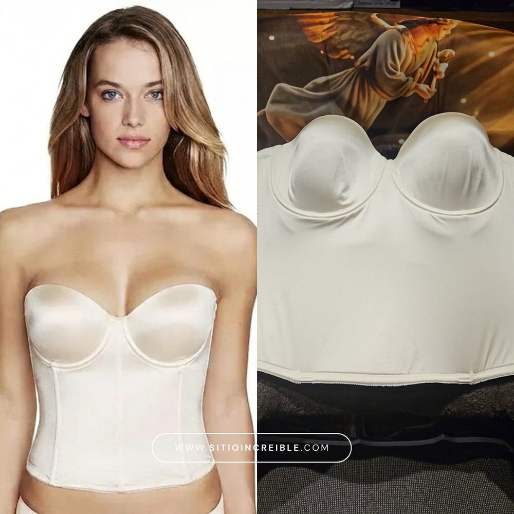 Dominique Ariel Hidden Underwire Seamless Longline Bra – Bridal Support
